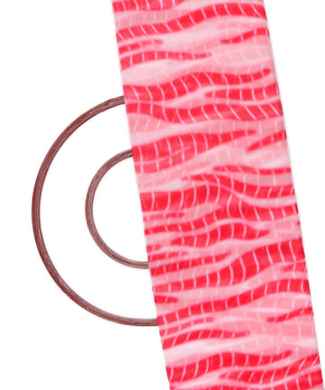 red colour tie dye georgette fabric